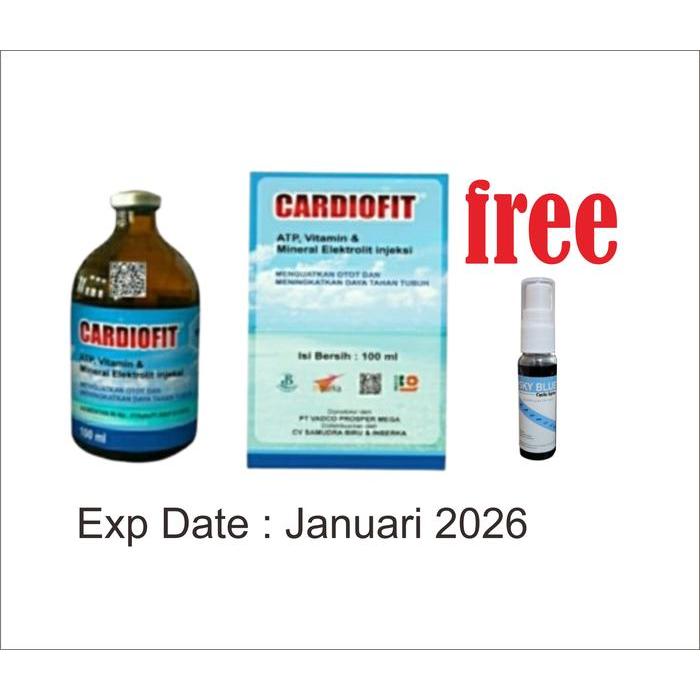 Paket 10 pcs |Obat Sapi Ambruk|PMK|LSD - Cardiofit booster Inj.