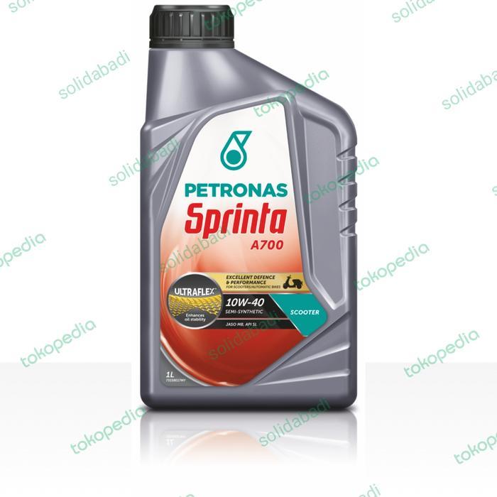 PETRONAS SPRINTA A 700 10W-40 SL/MA2 (0,8 L) / Oli Sepeda motor matic / OLI SEPEDA MOTOR ORIGINAL