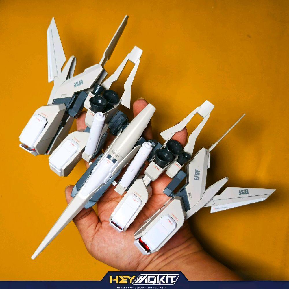 BANDAI MG 1/100 REZEL TYPE C A+B DEFENSER UNIT GUNDAM BACKPACK PLANE MODELKIT