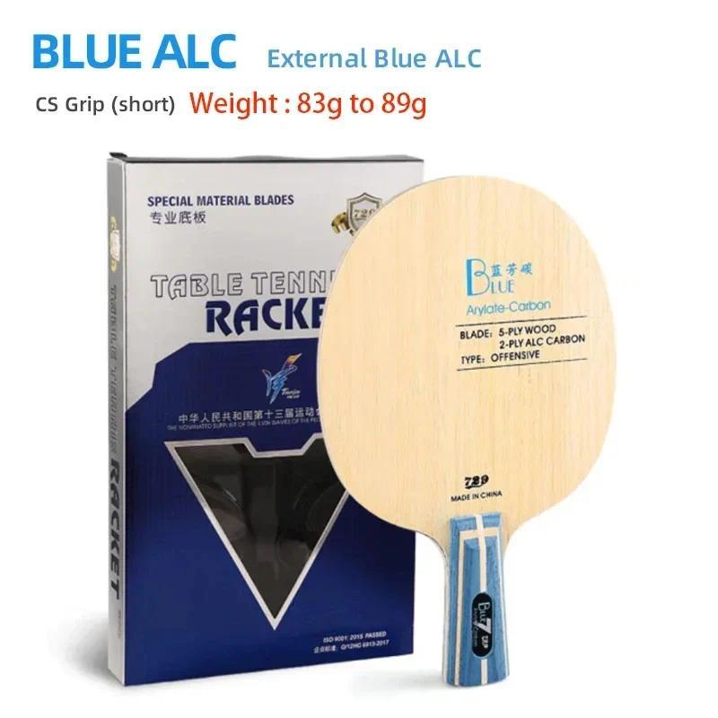 Original 729 Friendship Blue ALC Table Tennis Blade 5 Wood 2 Arylate Carbon Professional Ping Pong B