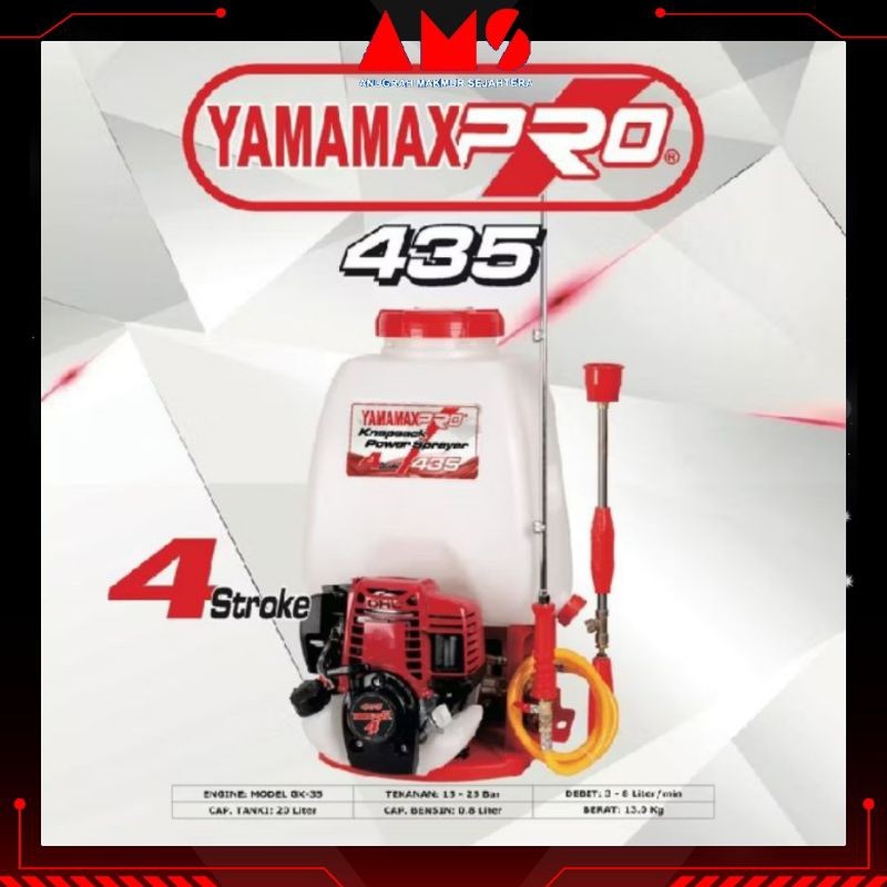 KNAPSACK SPRAYER / MESIN SEMPROT HAMA /4 TAK 435 YAMAMAX PRO