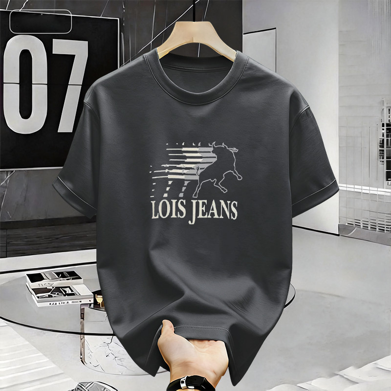 COD Kaos LOIS Jeans Original Style T-Shirt Pria Wanita Premium Cotton Adem Kaos Casual Branded Simpl