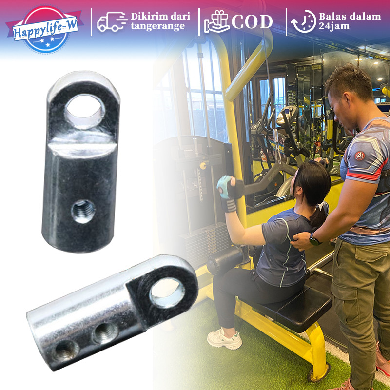 Sparepart Alat Fitness Klem Tali Sling Klem Kabel Sling Gym Konektor Tali Sling Untuk Gym