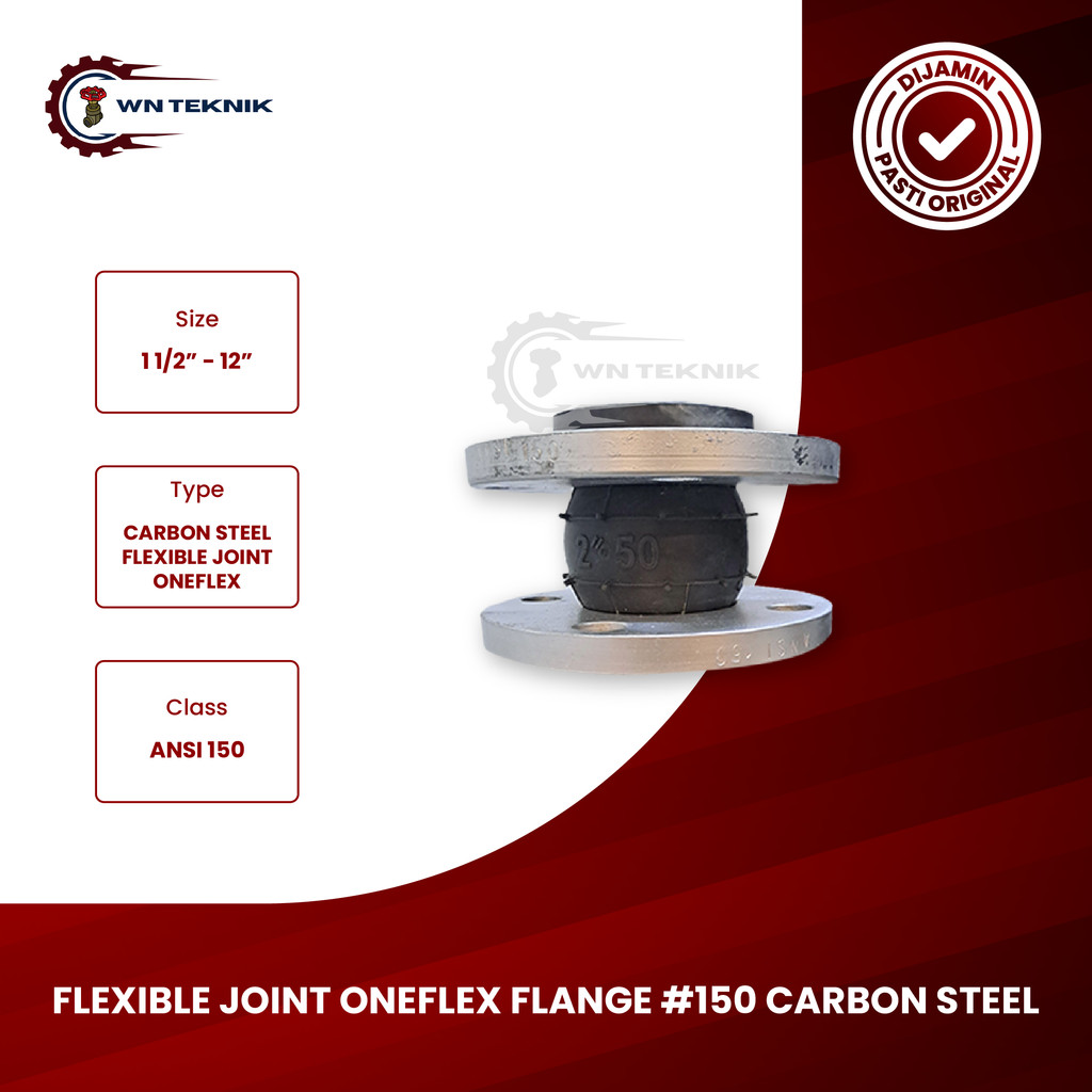 FLEXIBLE JOINT  6" INCH ONEFLEX ANSI 150 ORIGINAL 100%