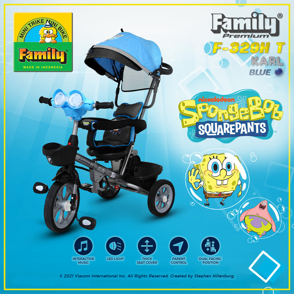 Sepeda Anak Roda 3 Family 329 HT