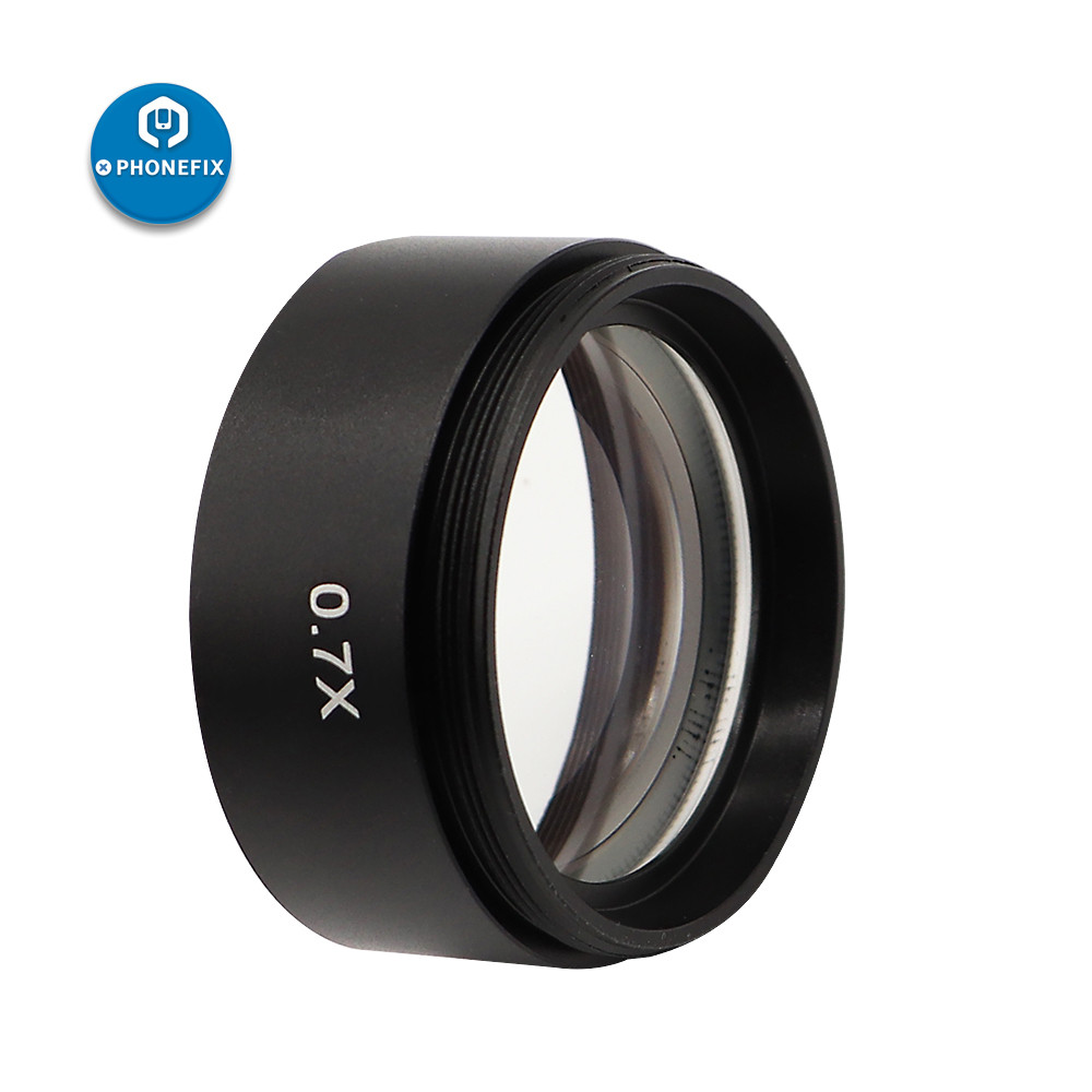 0.5X 0.7X 1.0X 2.0X Auxiliary Objects Lens Microscope Camera Lens for Trinocular Stereo Zoom Microsc