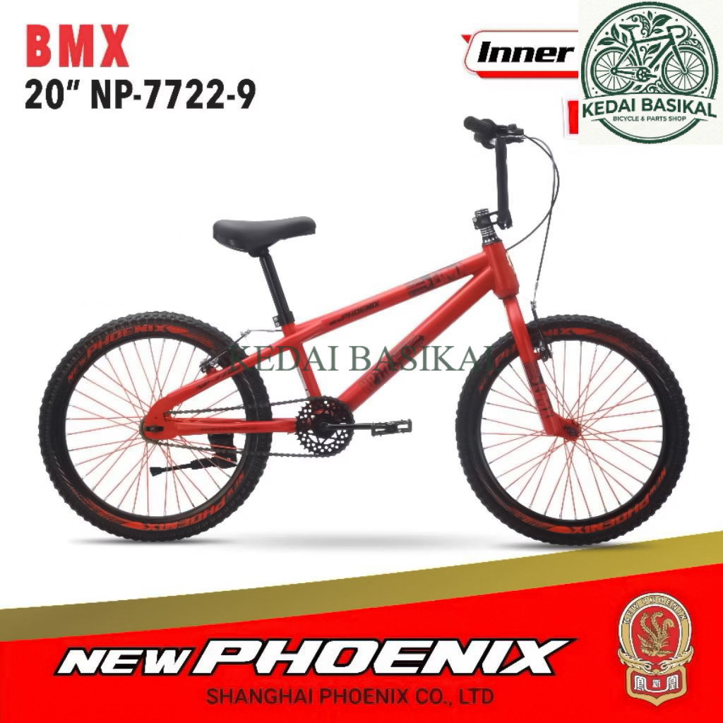 [KEDAI BASIKAL] Sepeda BMX Anak 20 Phoenix 718 / 719 VR / NP-7722-9 | Bicycle & Parts Shop
