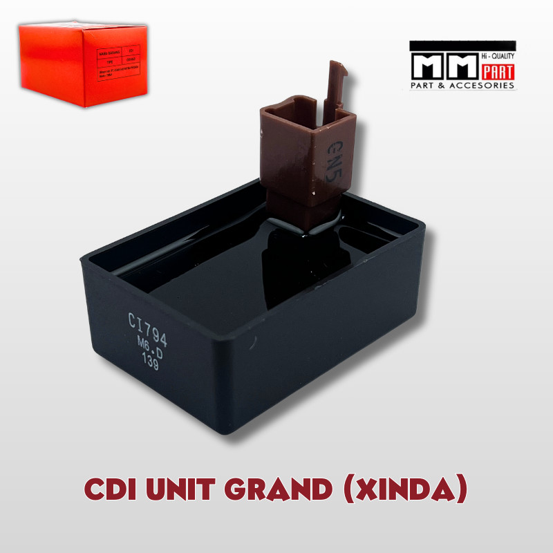 CDI UNIT GRAND XINDA - CDI DIGITAL SHINDENGEN HONDA PRIMA SUPRA LAMA LEGENDA