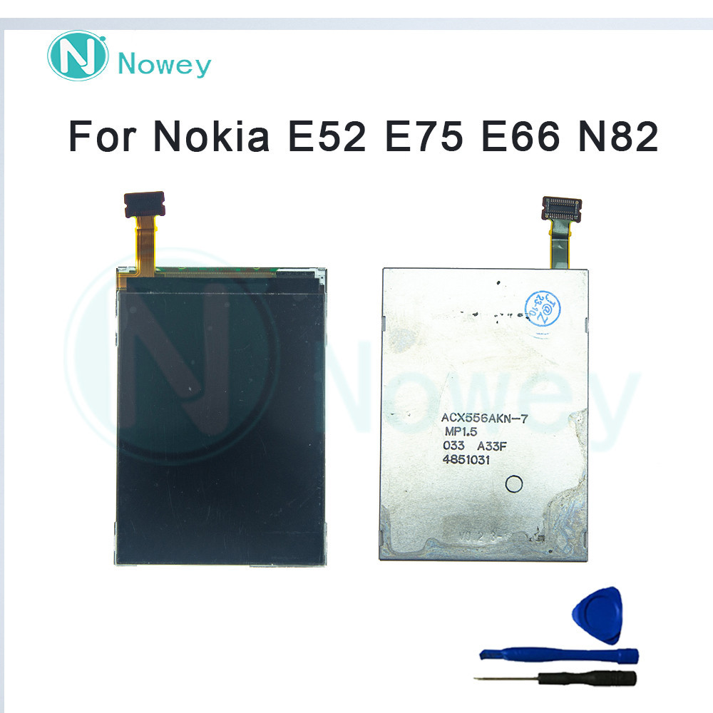 Original LCD Display For Nokia E52 E75 E66 N82 N77 N78 N79 6202c 6208 6120 Mobile Phone LCD Screen R