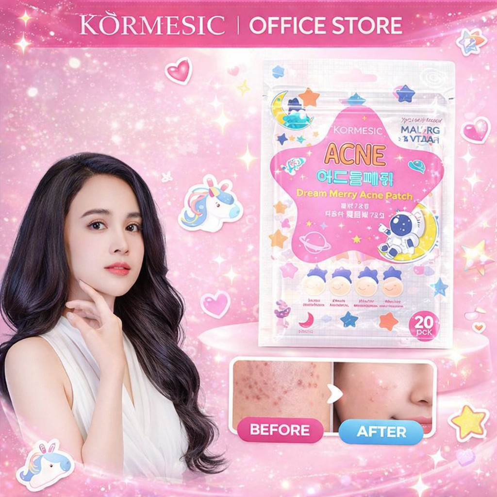 KORMESIC Plester Jerawat Pesta Fantasi Wajah