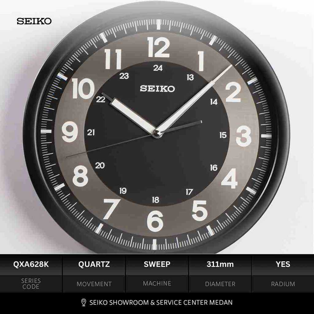 Seiko Showroom Medan - Jam Dinding Seiko QXA628