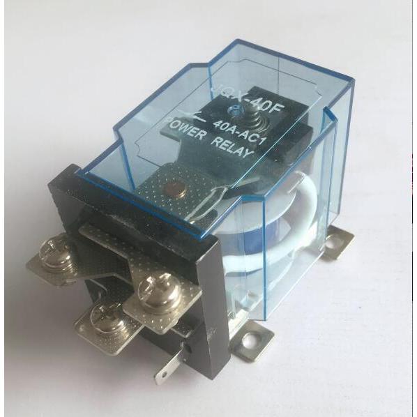 Relay antara JQX-40F 1Z 40A PCB Relay daya tinggi DC9V DC12V DC24V AC110V AC220V