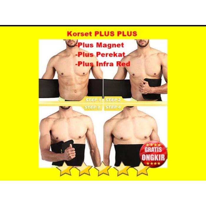 Hot Produk Korset Pelangsing Pria - Korset Pelangsing Perut - Korset Pelangsing P - L  Terbaik dan T