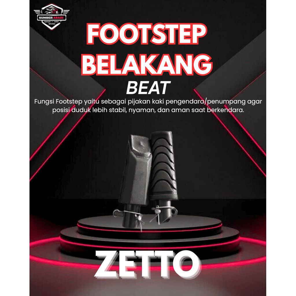 Zetto Footstep Belakang Beat