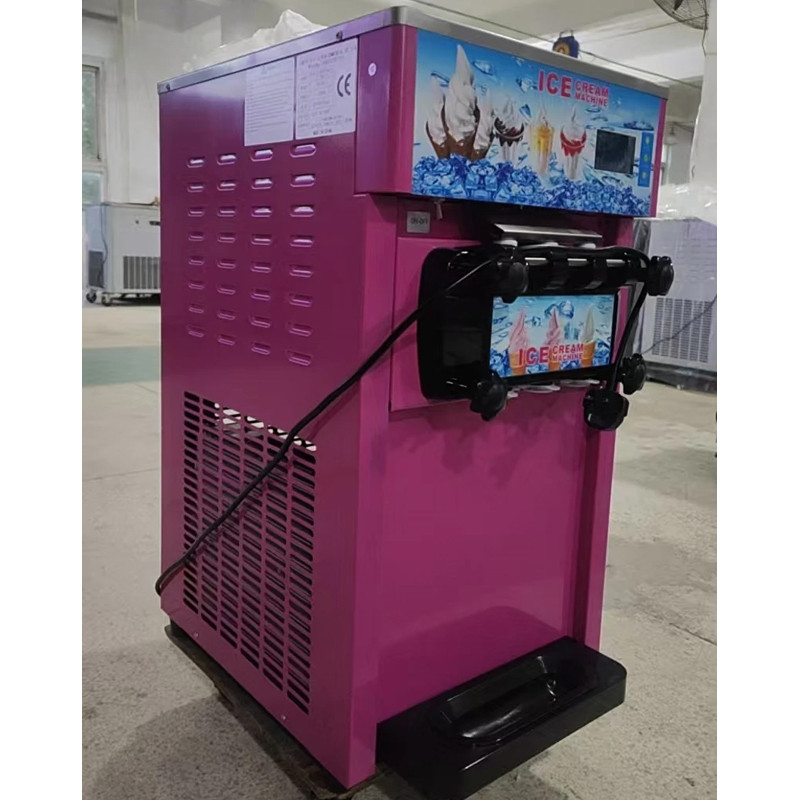 Ice Cream Cup Cone Filling Machine New Soft Ice Cream Machine Stainless Steel Freezer Soft Ice Cream