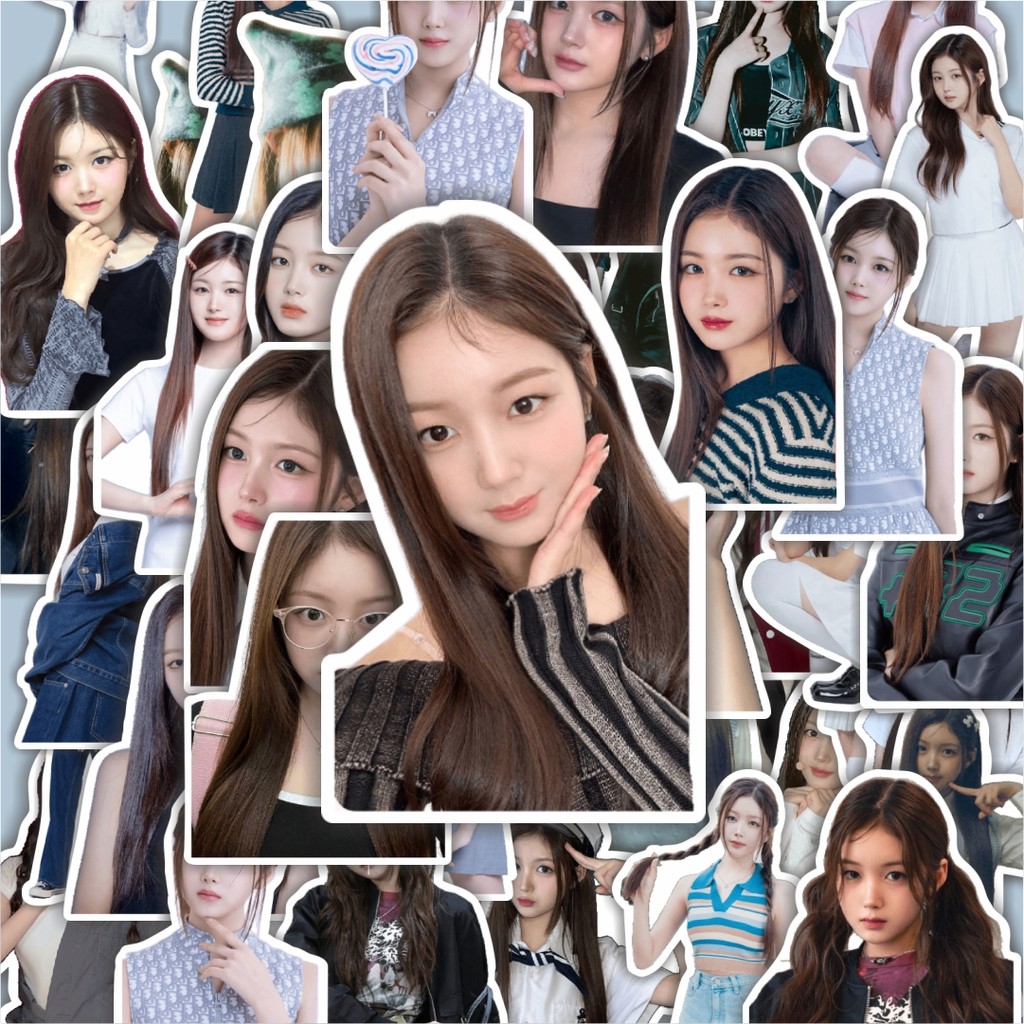 100PCS Lucu Stiker JOOBIN (tripleS) Stiker Aesthetic Stiker Anti Air Stikers Berperekat Waterproof s