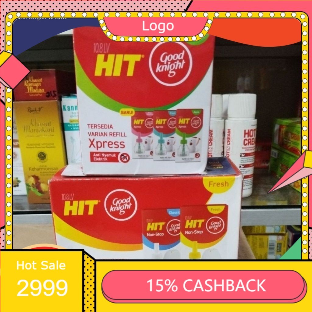 hit anti nyamuk elektrik alat+ refil