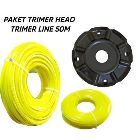 PROMO TERKINI PISAU POTONG RUMPUT SENAR TRIMMER HEAD DUDUKAN PIRINGAN SENAR +Trimmer line pisau sena