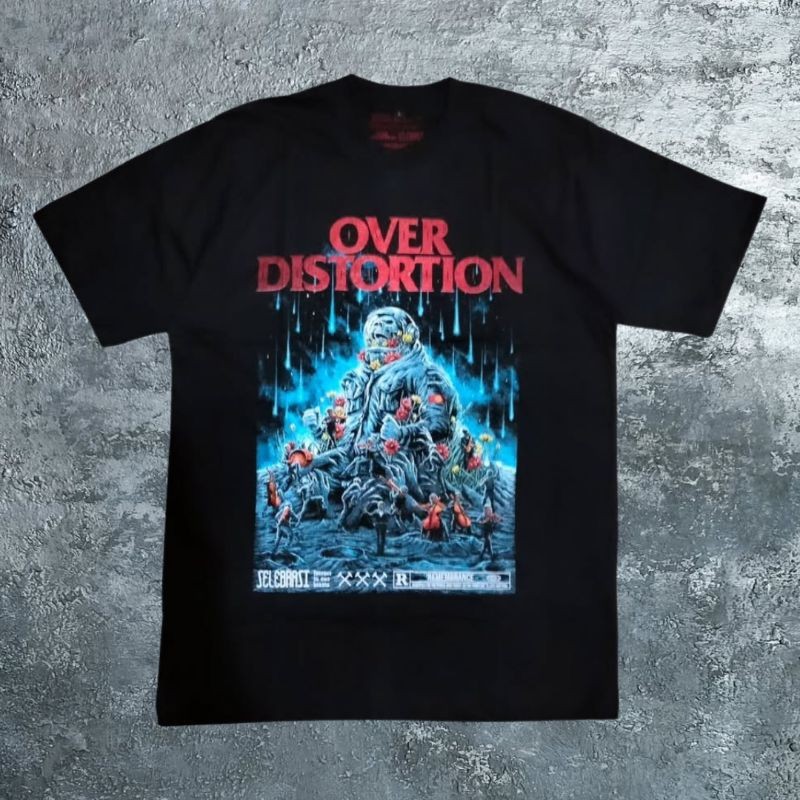 (COD) Tshirt Over Distortion - Selebrasi Official Merchandise