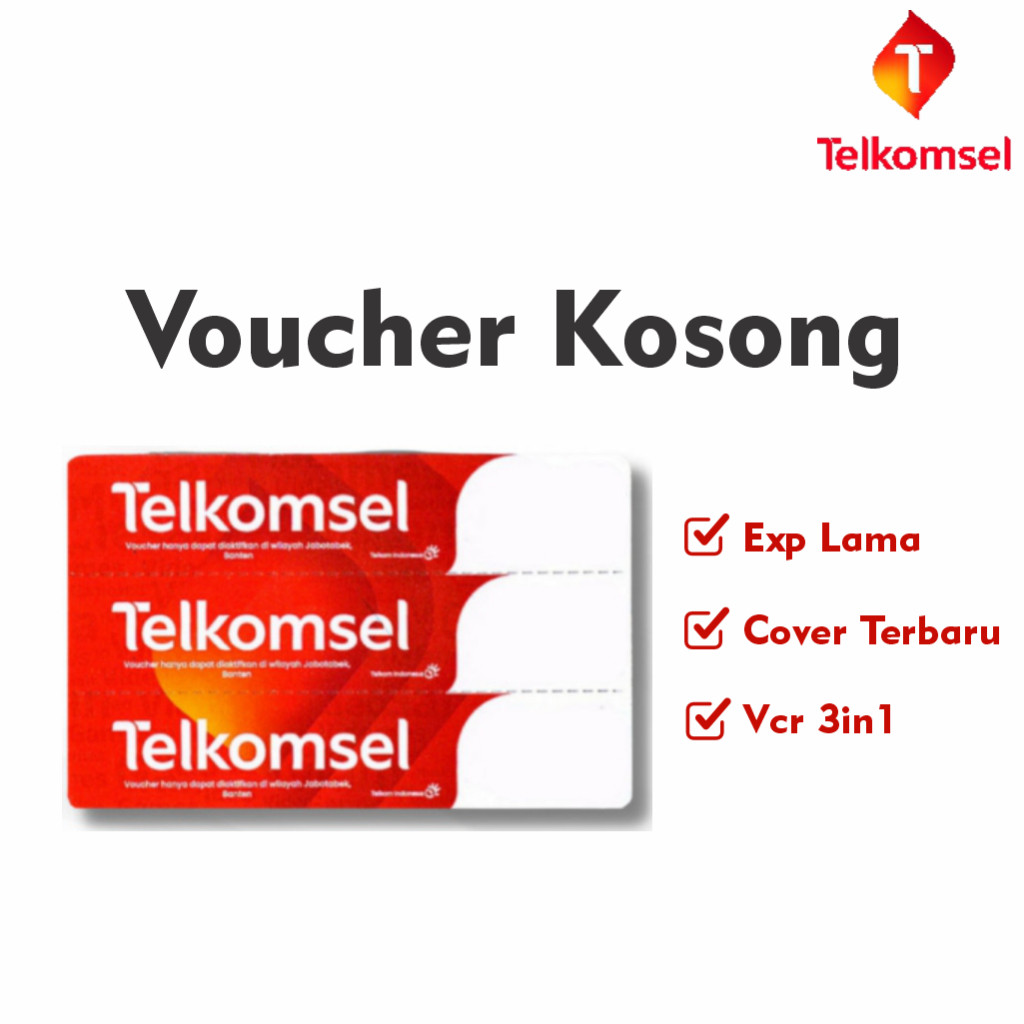 Voucher Kosong Telkomsel JATENG & DIY Exp MEI 26