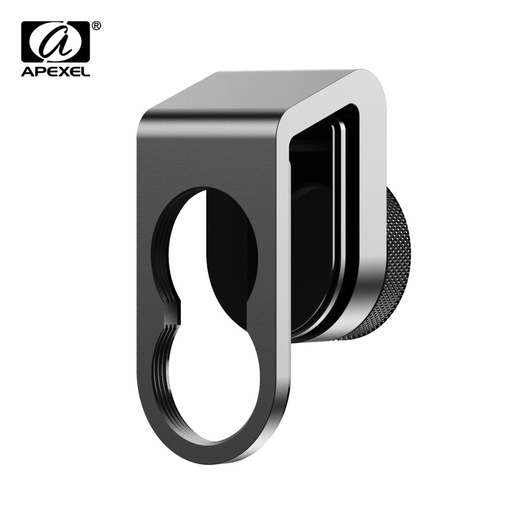 APEXEL phone lens clip with 17mm thread for apexel lens universal Metal clip for iphone Samsung xiao