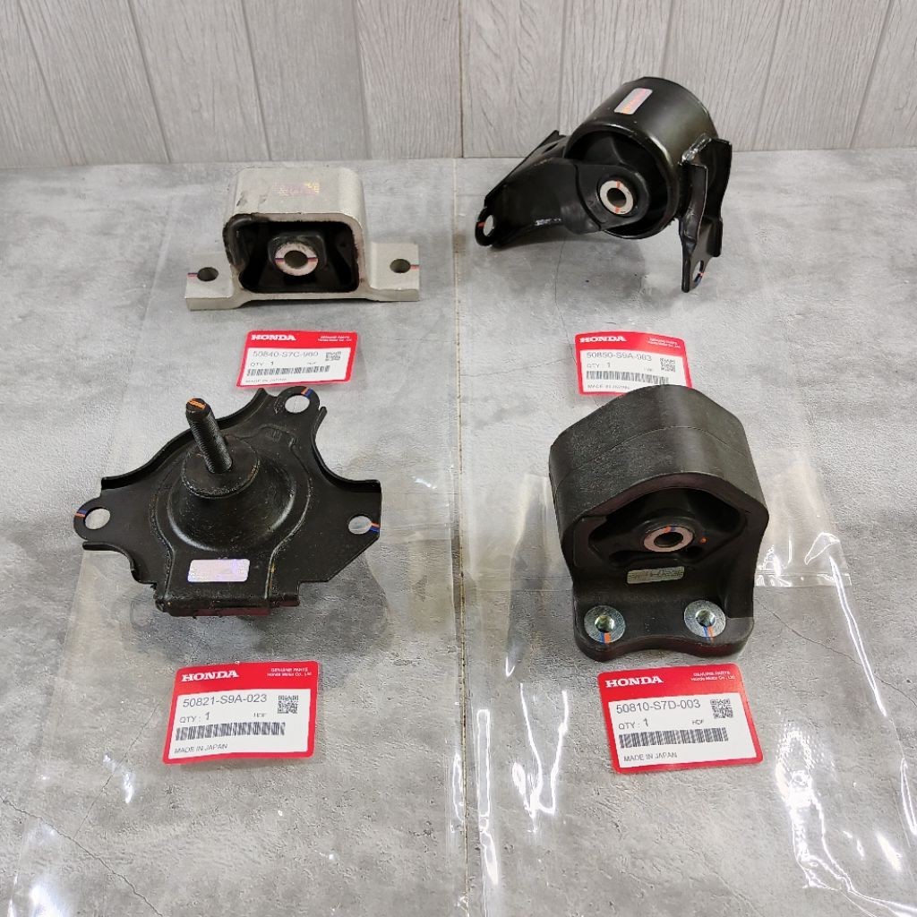 ENGINE MOUNTING MONTING SET CRV GEN2 MATIC AT GEN 2 1SET 4PC OEM JEPAN