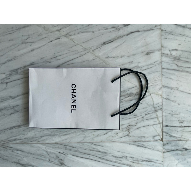 paperbag paper bag chanel 100% original from singapore chanel store