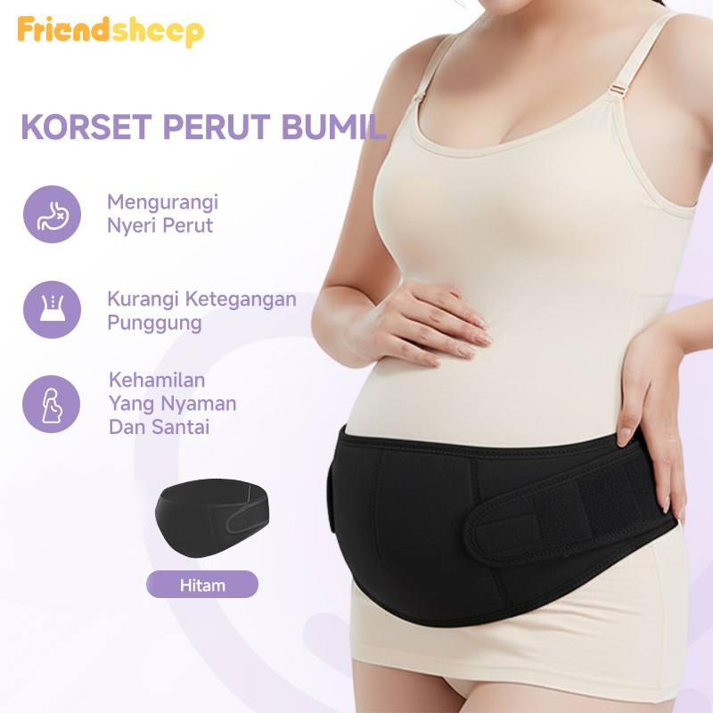 Korset ibu Hamil / Penyangga Perut Ibu Hamil - Sabuk Korset Penyangga Bumil Breathable& Nyaman