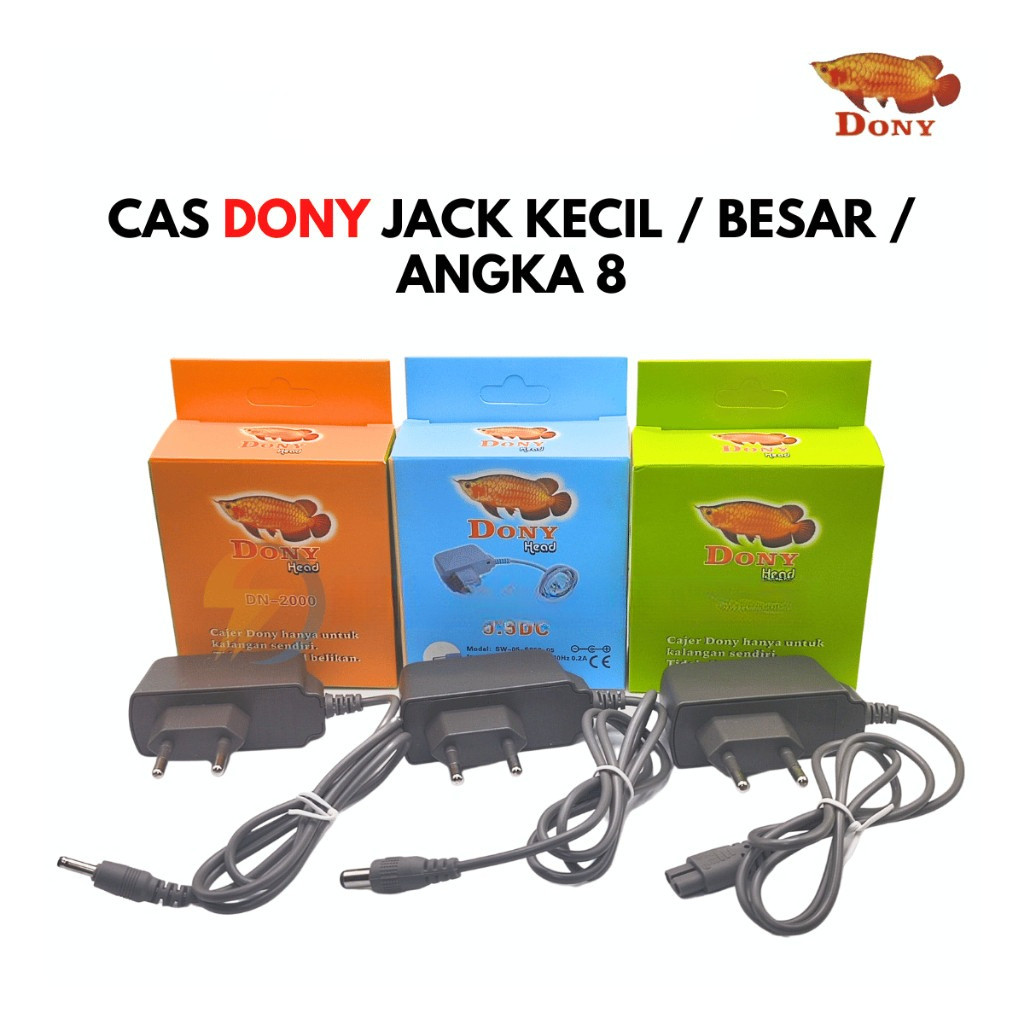 DONY CAS CASAN SENTER CHARGER SENTER KEPALA DONY ORIGINAL DN2000 DN 2000 JACK KECIL, JACK BESAR, JAC