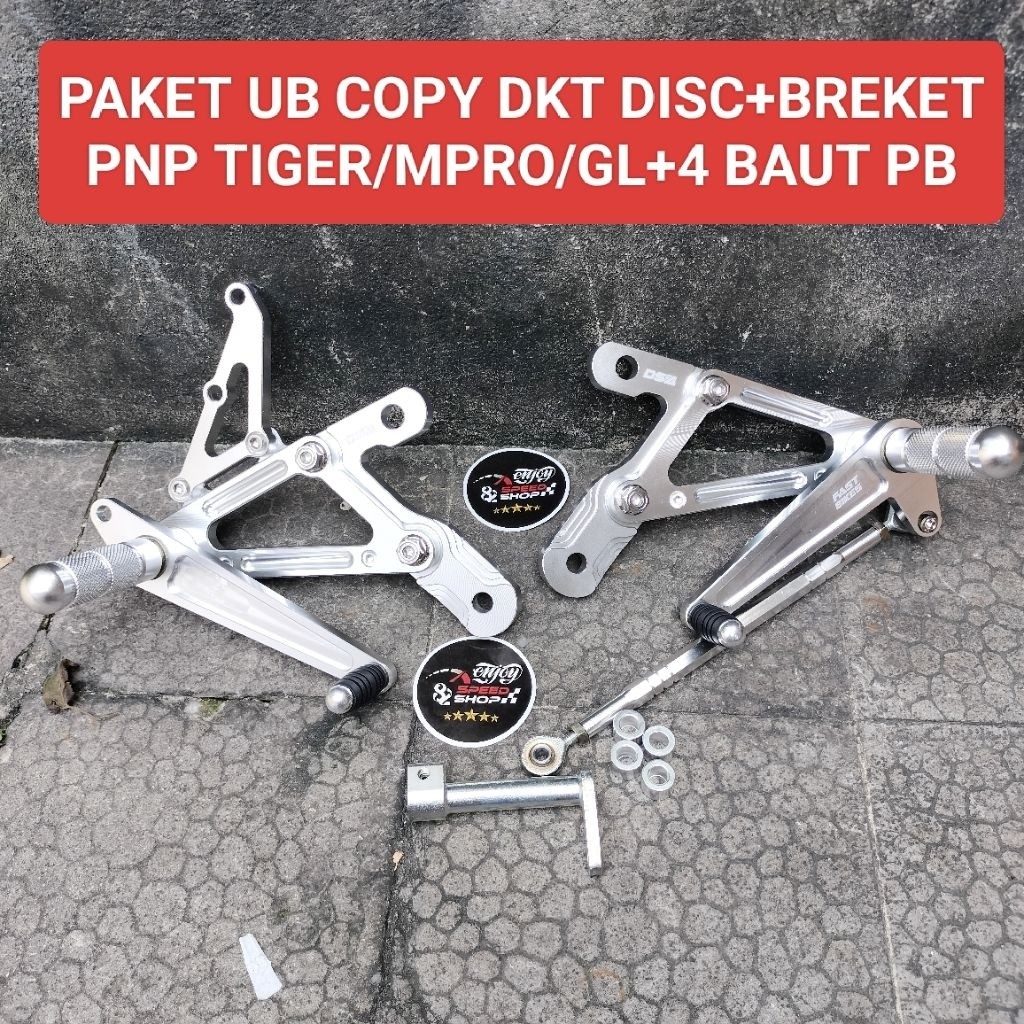 Paket Underbone Fastbikes Copy DKT Plus Breket Pnp Tiger / Megapro / GL Disc dan Non Disc / Tromol