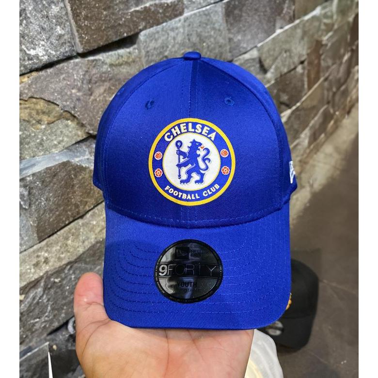 Topi Anak New Era Kids 9Forty Chelsea Youth Blue Cap ginal Resmi - Child