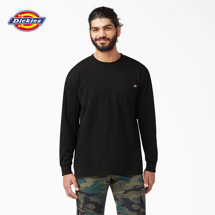 DICKIES - Heavyweight Pocket Tee Long Sleeve - Kaos Lengan Panjang