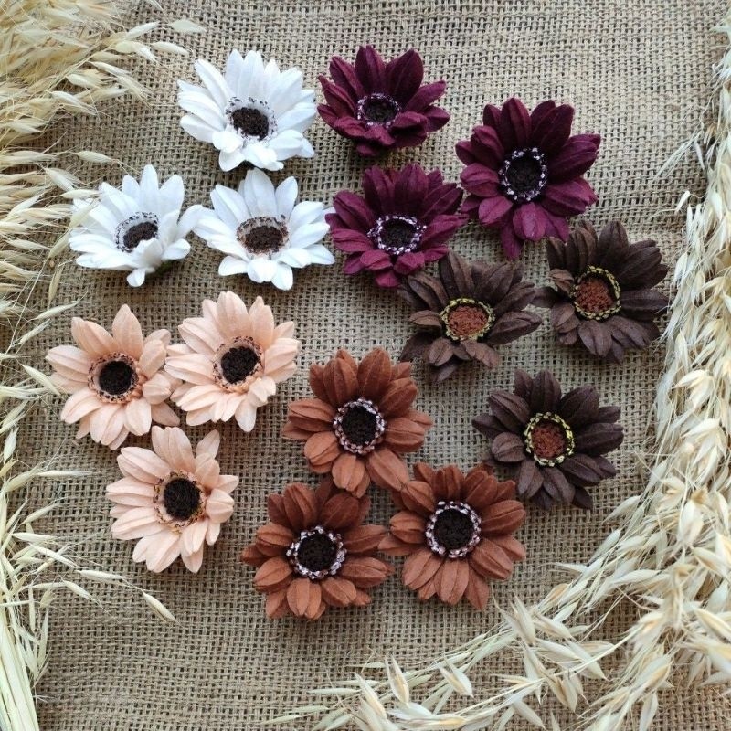 Bunga Flanel Garbea rustic bunga hiasan mahar bunga aesthetic bunga vintage dekorasi mahar rustic