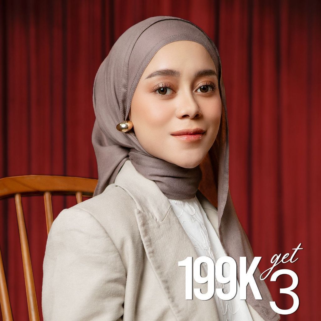 Lozy Hijab - 199K Get 3 Viscose Pashmina Nour Shawl Lozy x Lesti Kejora (Pashmina Viscose)