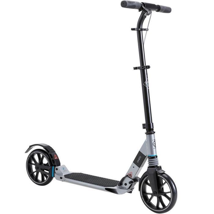OXELO Town 7XL Scooter Skuter Untuk Dewasa - Hitam