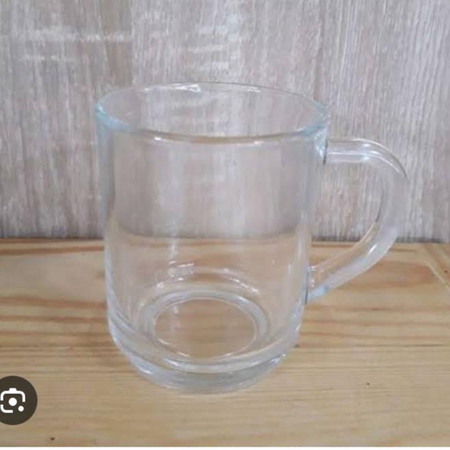 GELAS KOPI GAGANG POLOS HARGA 1 LUSIN