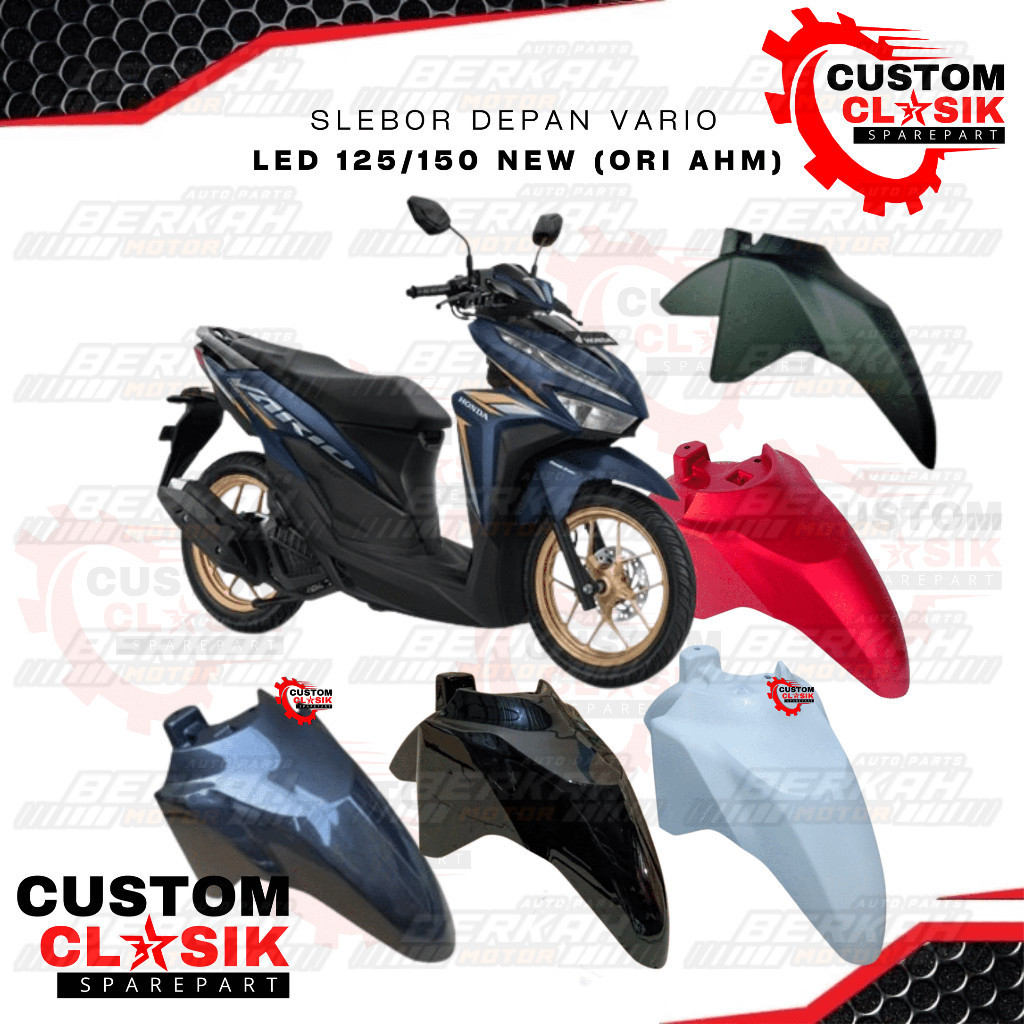 Slebor Depan Vario LED 125/150 New (ORI AHM)