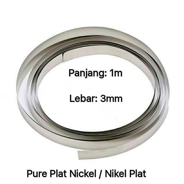 1M Plat Nikel Welding  Batre Plate Nickel Strip 18650 spot solder Batre vape