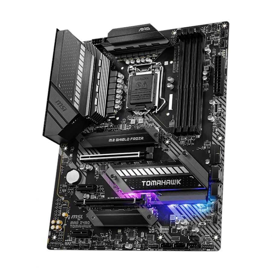 MSI MAG Z490 TOMAHAWK Intel Z490 LGA1200 DDR4 ATX Motherboard