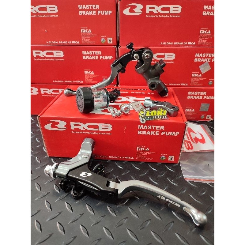 Master Brakepump Rem RCB Forged S1 14 17 mm Kanan Kiri Kopling Ninja Rxking Vario Aerox Fizr
