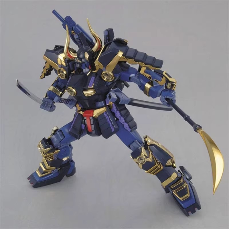 Bandai Original MG Master Grade Series MG132 Warrior Gundam MKII Anime Assemble Assembly Figures Mod