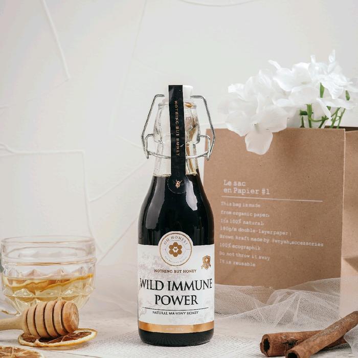 Wild Immune Power / Madu Hutan Alami 100% Asli ( Madu Pohon Mahoni ) - 365gr