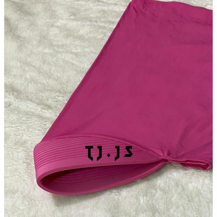 Jilbab Instan Jersey  Bergo Olahraga & Harian Kerudung Pramuka - Magenta