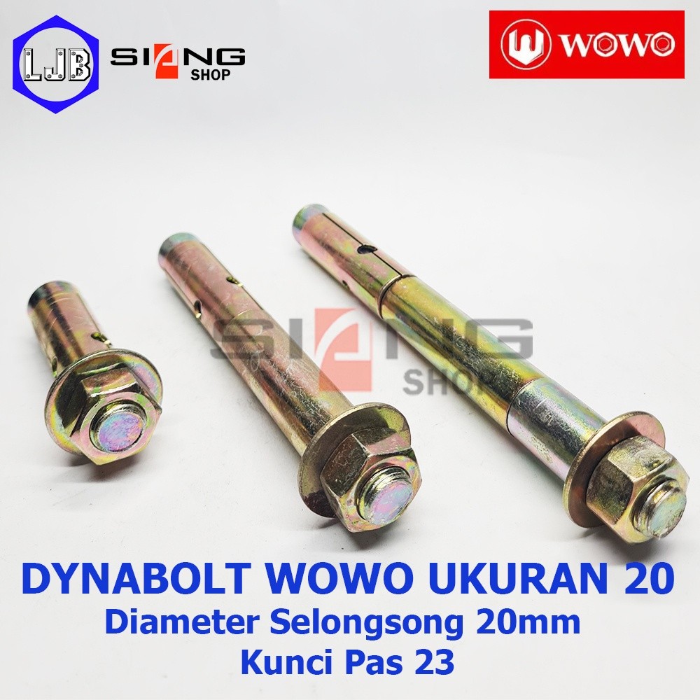 Dynabolt WOWO Ukuran 20