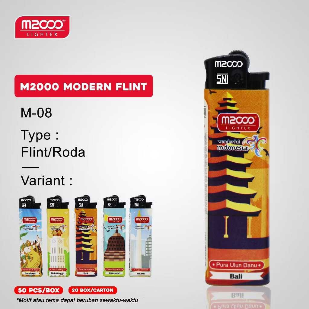 M2000 Korek Roda Modern / Promotion Lighter M-08