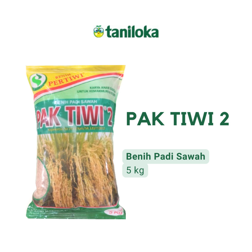 Benih Pertiwi - Benih Padi Pak Tiwi 2 (5 Kg)