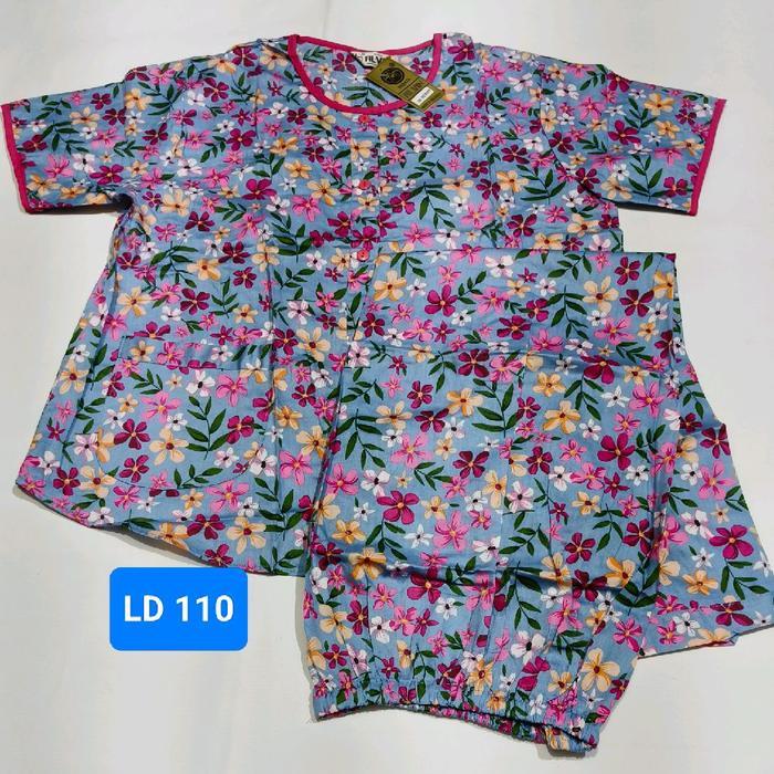 Piyama standard ALVIN SABATA CP DEWASA Baju - Biru