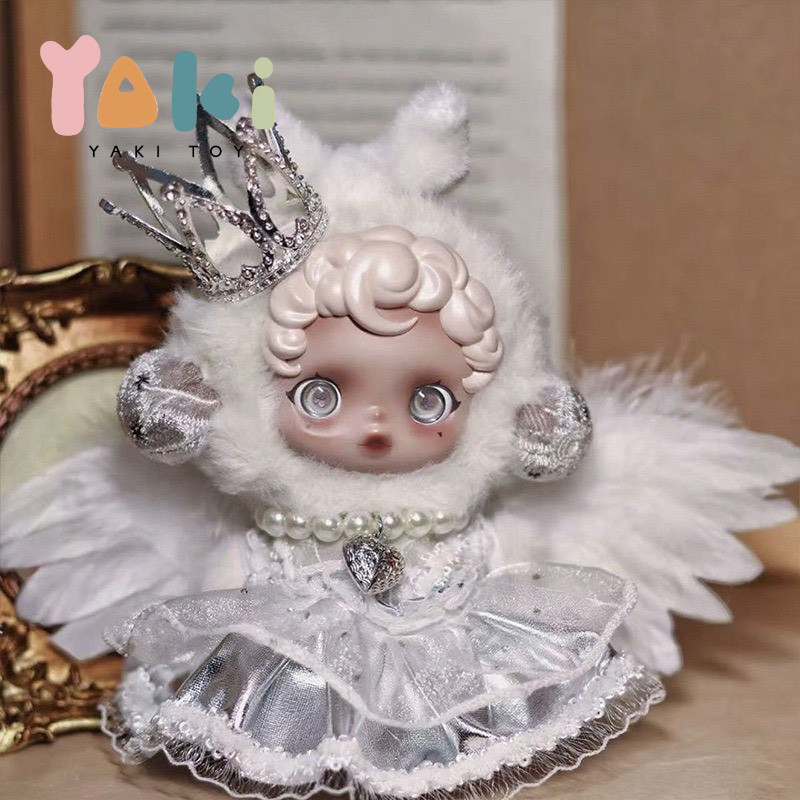 [ready stock] BAJU SKULLPANDA MAHKOTA ANGEL/BAJU DRESS SKULLPANDA/BAJU LUCU SKULLPANDA/KOSTUM SKULLP