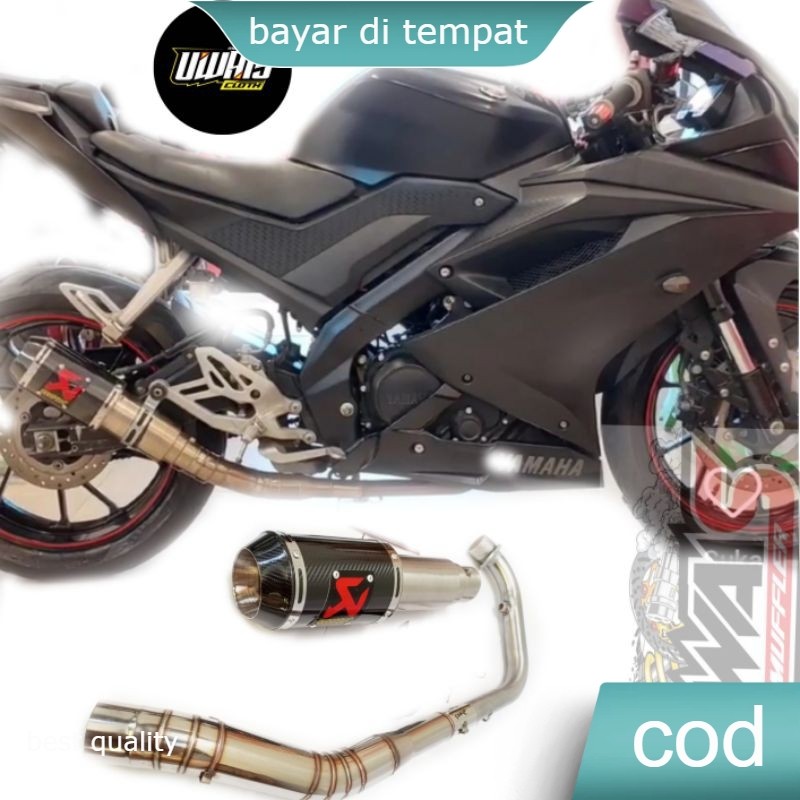 Exhaust exhaust Akrapovic Yamaha R15 V3 v4 New YZF-R15 1 set exhaust