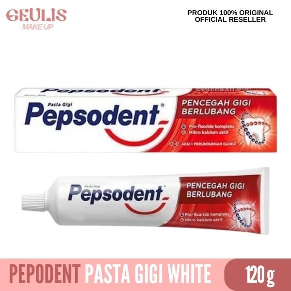 Pepsodent Toothpaste White 120g / Pasta Gigi / Odol